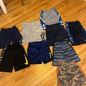 9 pairs of kids shorts